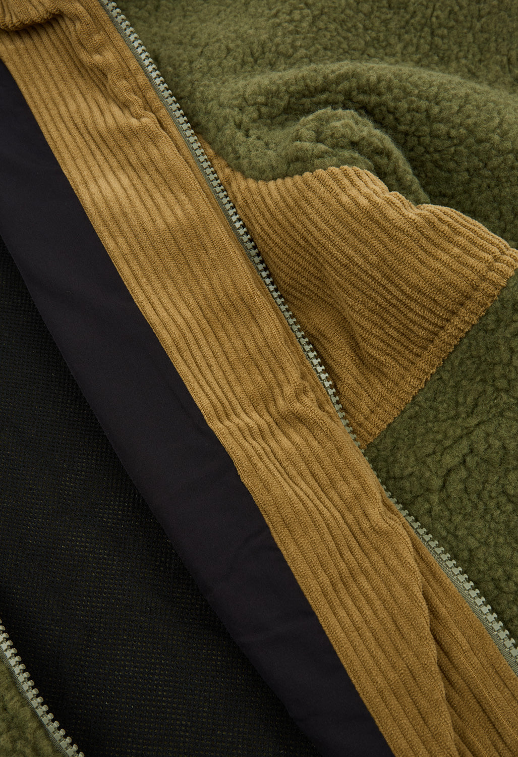 KAVU Men's Wayside Fleece Jacket - Moss Stone
