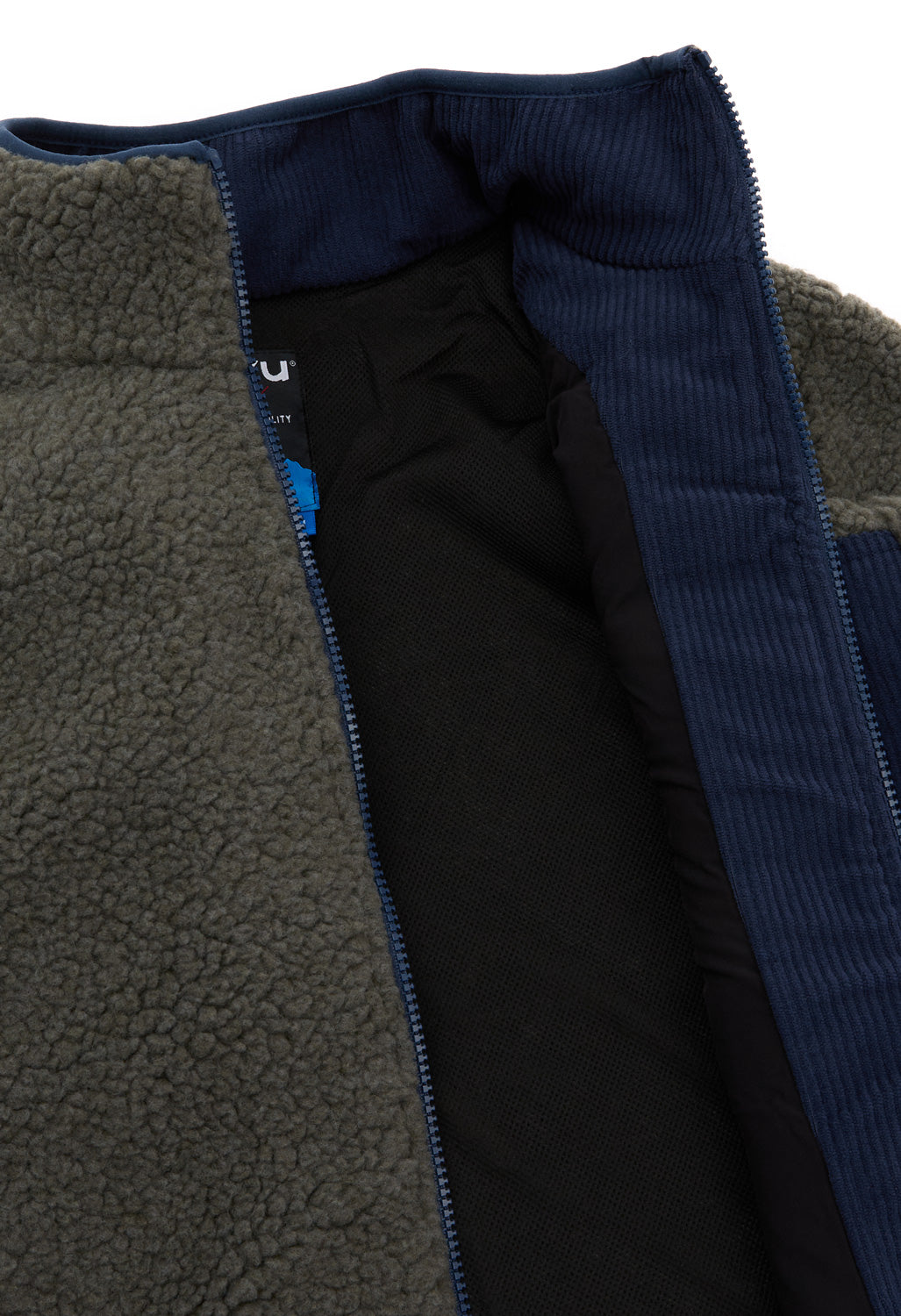 KAVU Men's Wayside Fleece Jacket - Ocean Storm