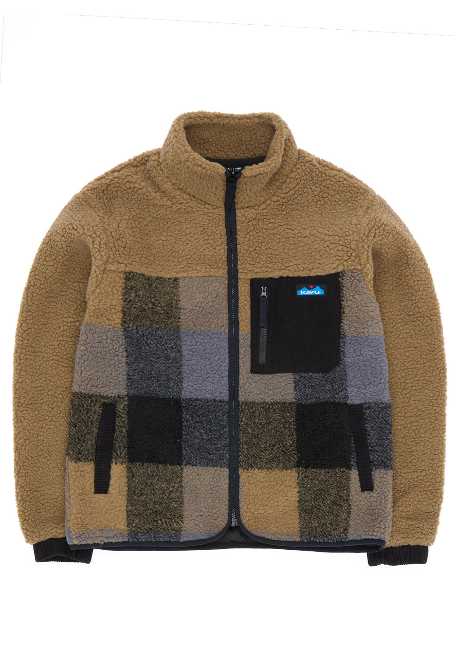 KAVU Women's Willow Creek Fleece Jacket - Nightshade Plaid
