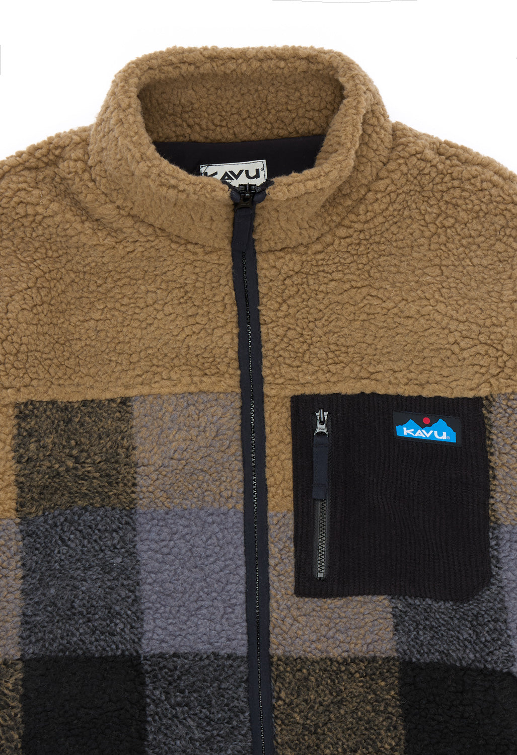 KAVU Women's Willow Creek Fleece Jacket - Nightshade Plaid