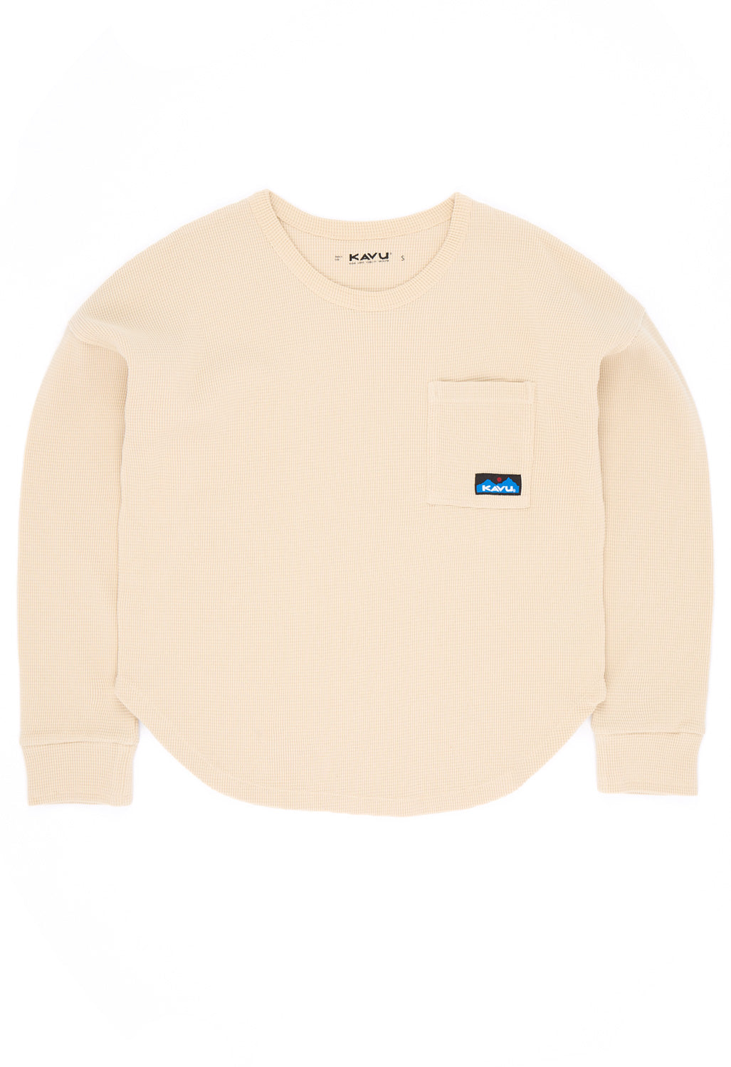 KAVU Women's Penshaw Thermal Tee - Summer Sand