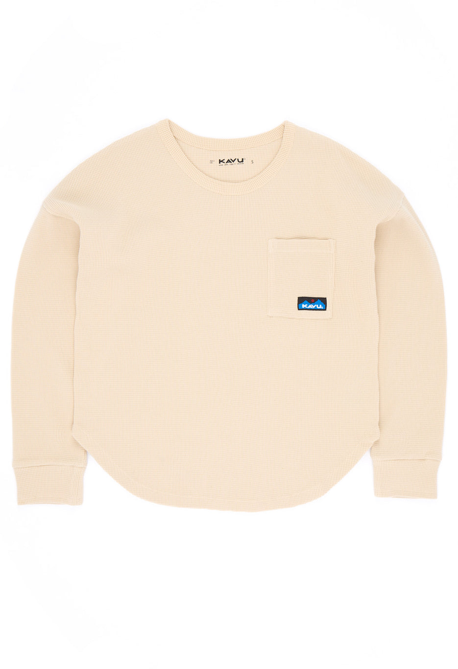 KAVU Women's Penshaw Thermal Tee - Summer Sand
