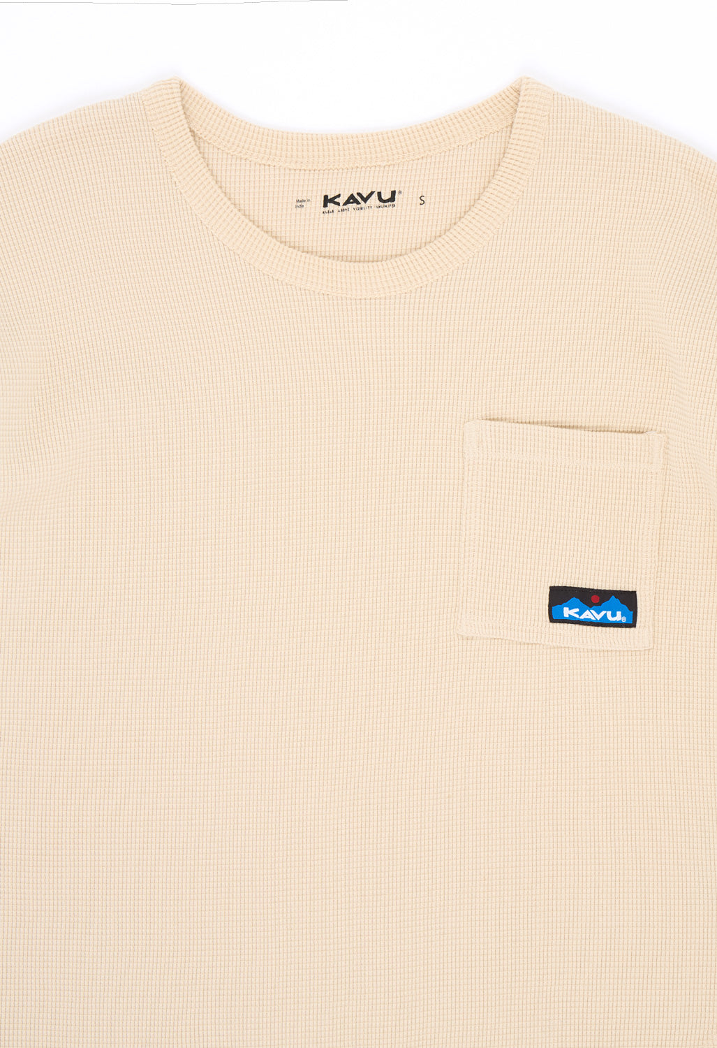 KAVU Women's Penshaw Thermal Tee - Summer Sand