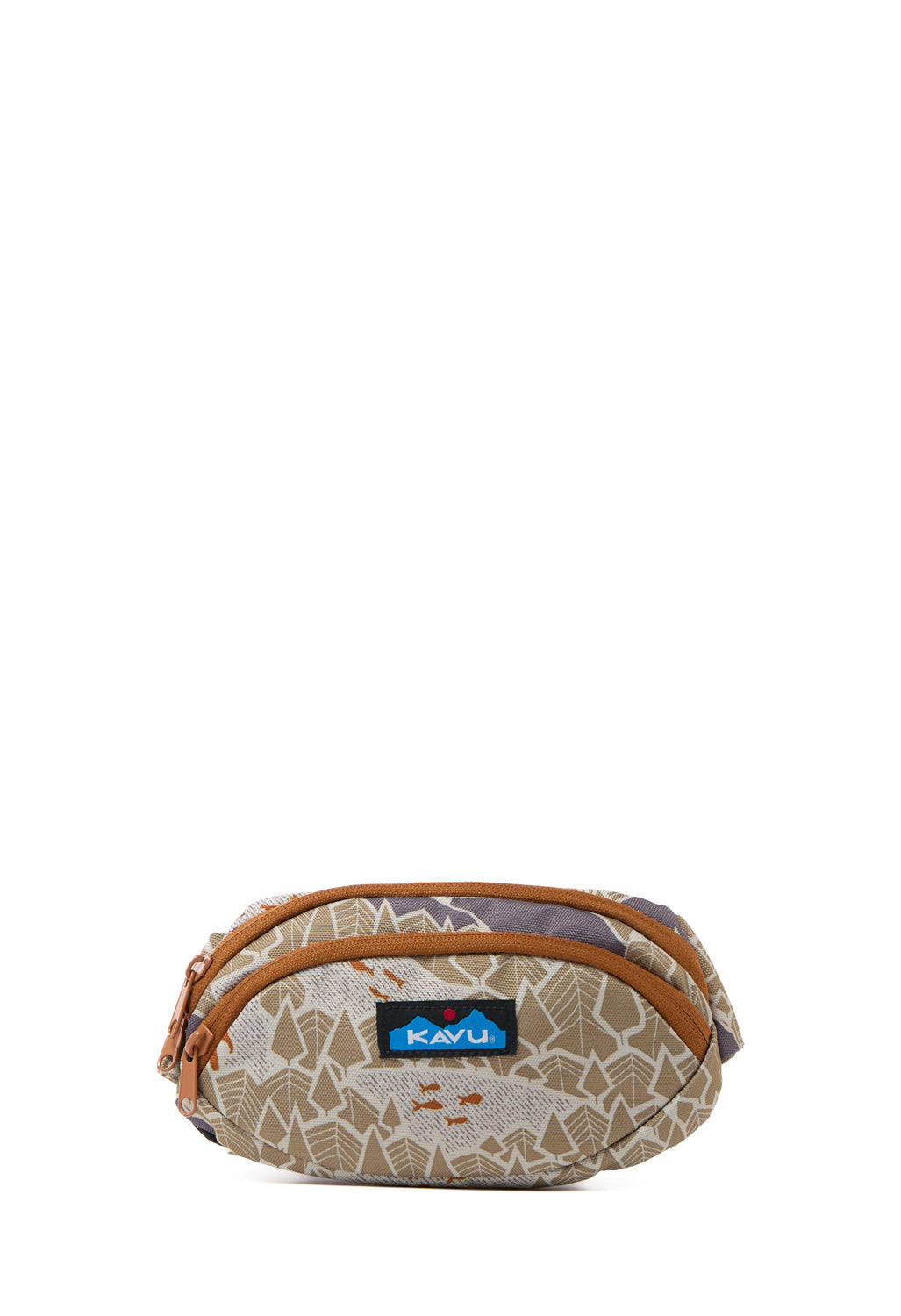KAVU Spectator Hip Pack - Olive Topo