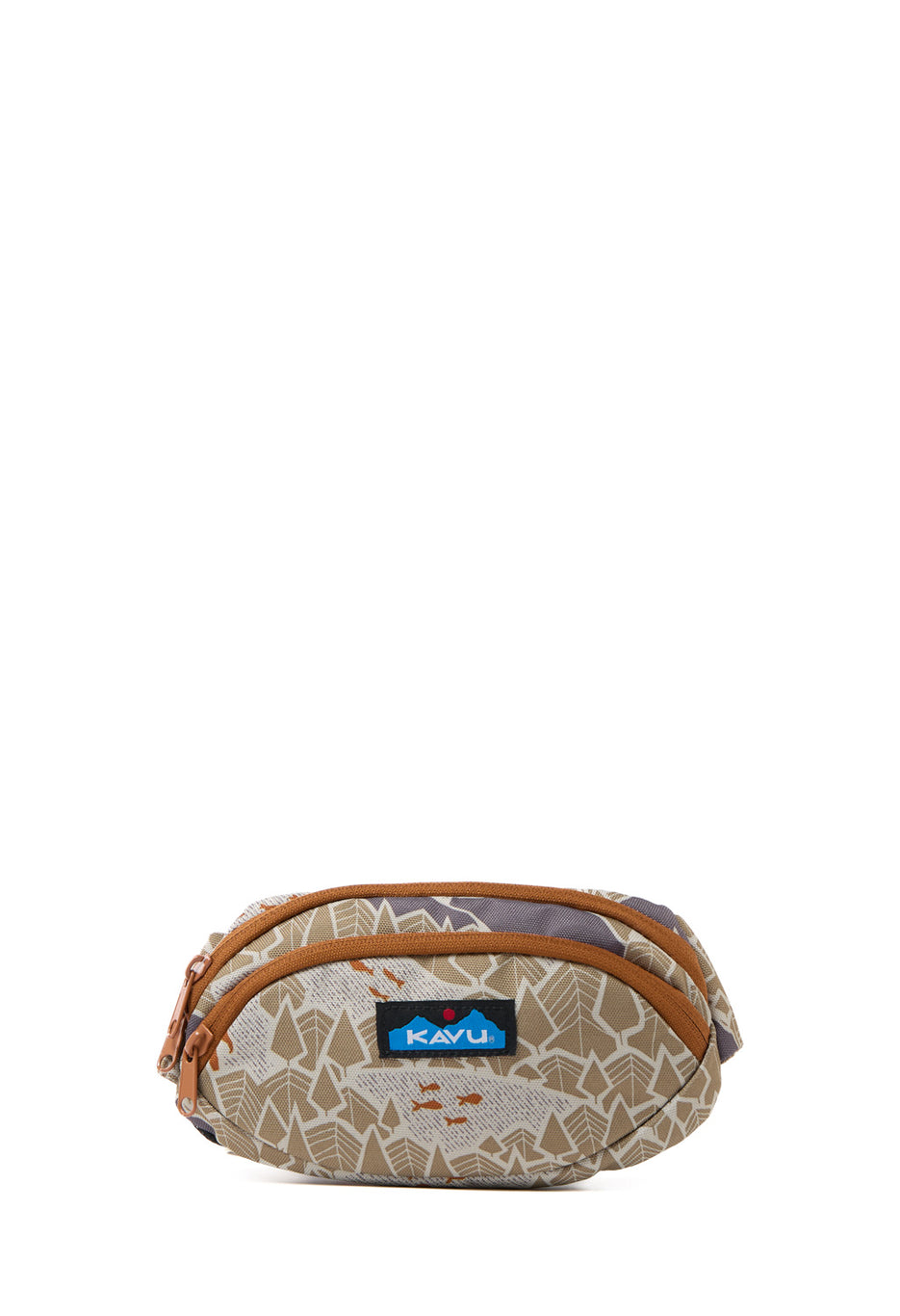 KAVU Spectator Hip Pack - Olive Topo