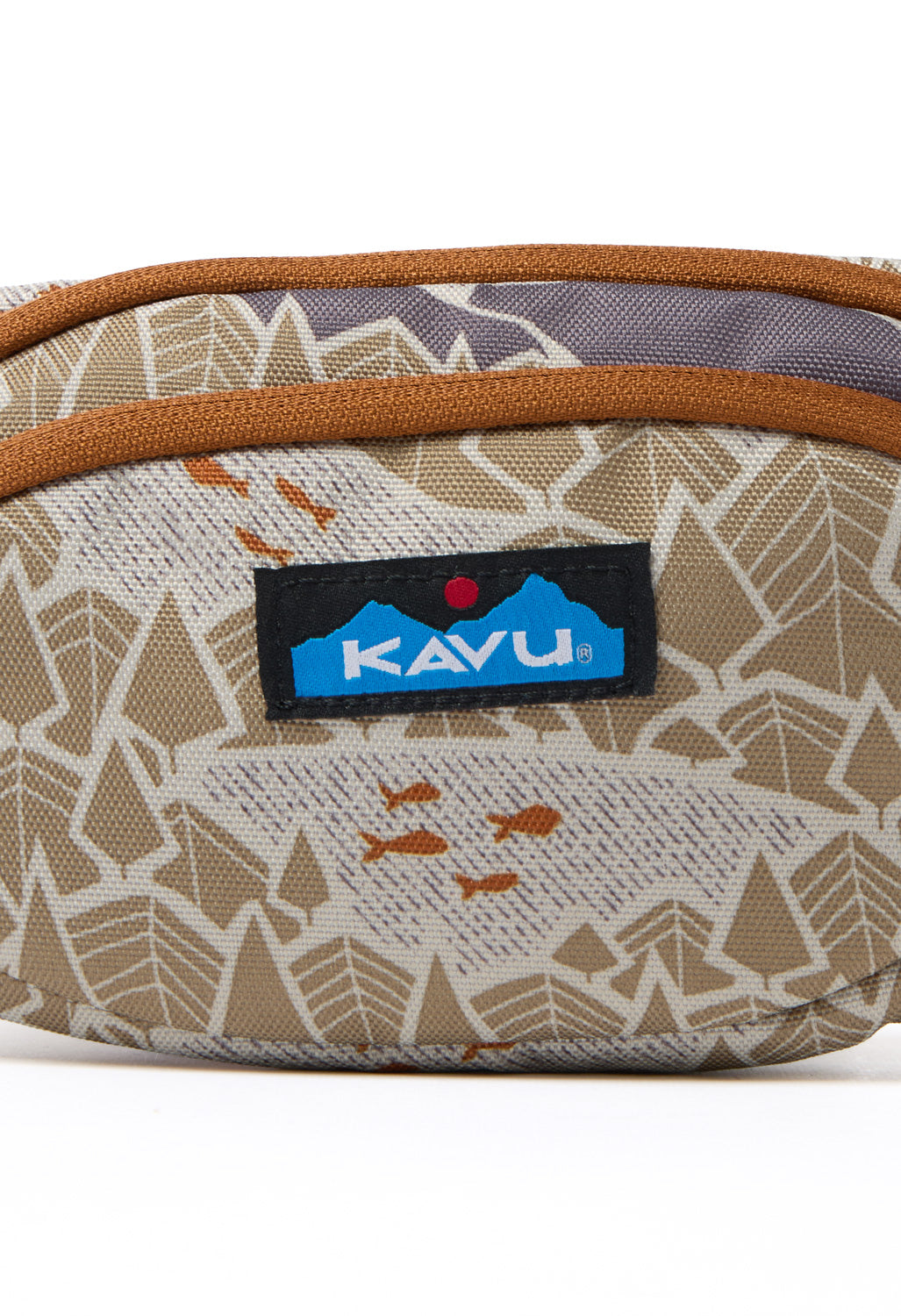 KAVU Spectator Hip Pack - Olive Topo