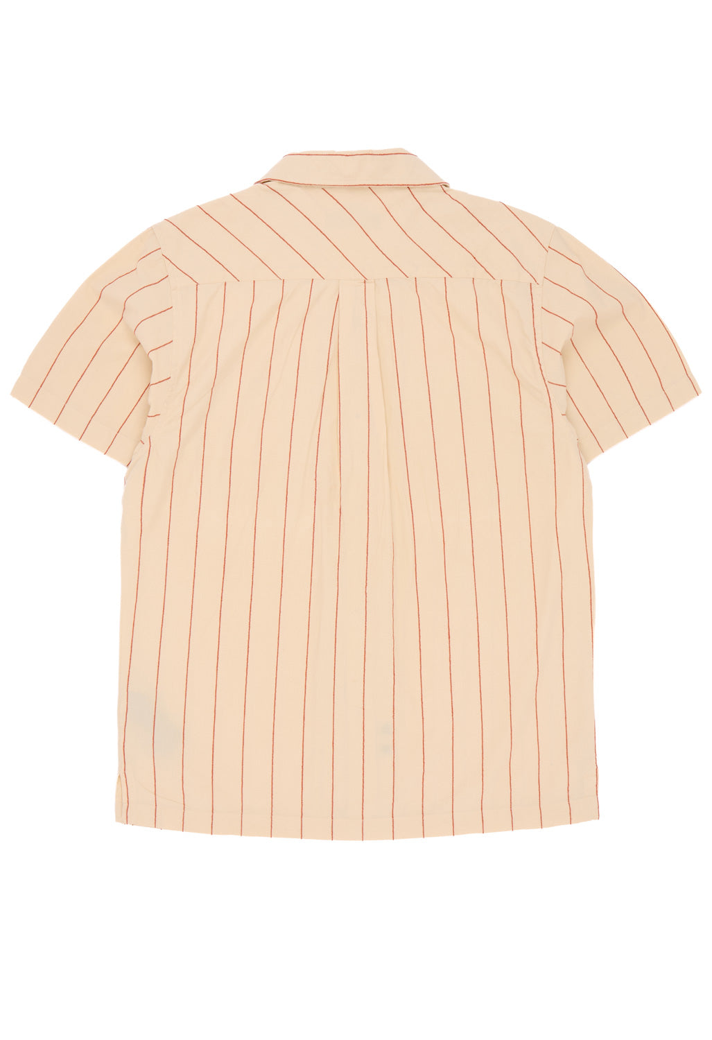 KAVU Men's Island Bound Short Sleeve Shirt - Sand Stripe