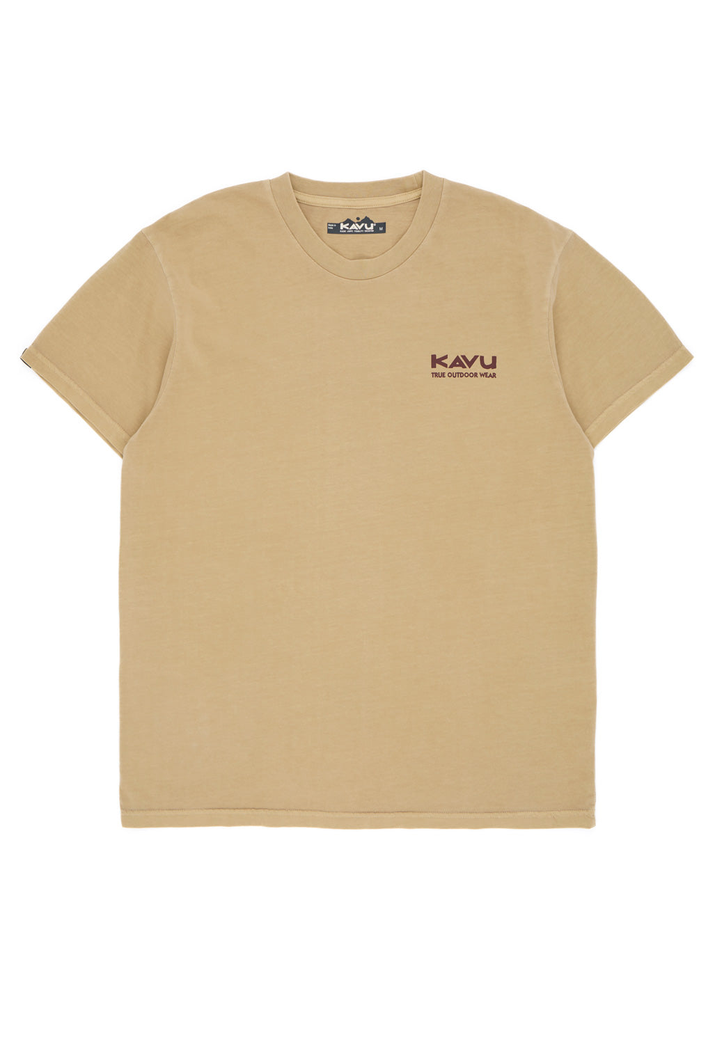 KAVU Men's Salmon T-Shirt - Olive Stone