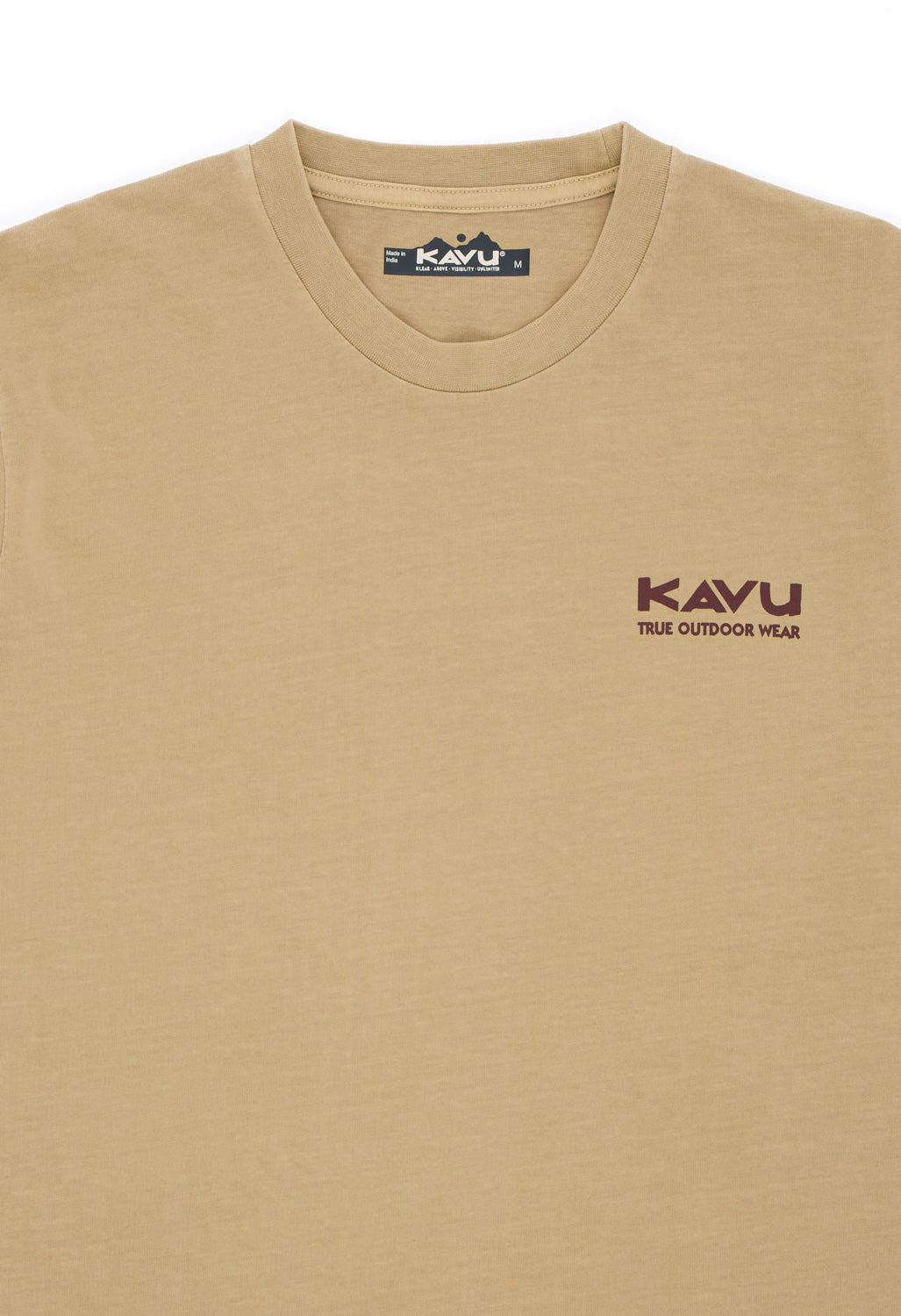 KAVU Men's Salmon T-Shirt - Olive Stone