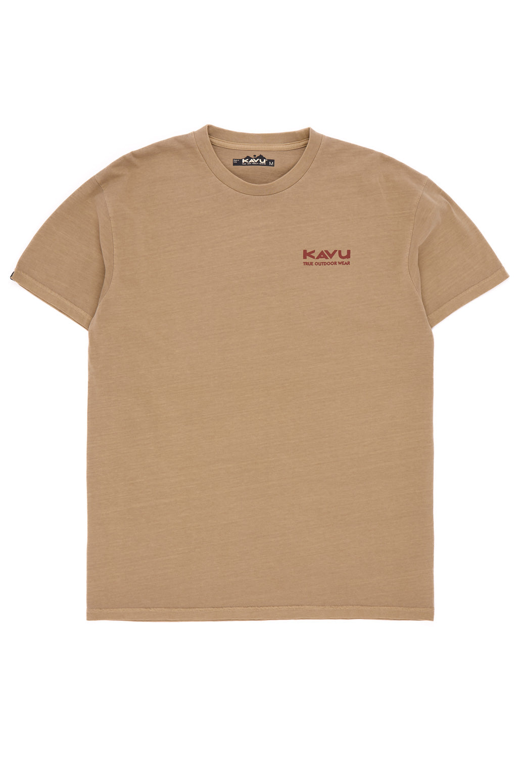 KAVU Men's Salmon T-Shirt - Buff