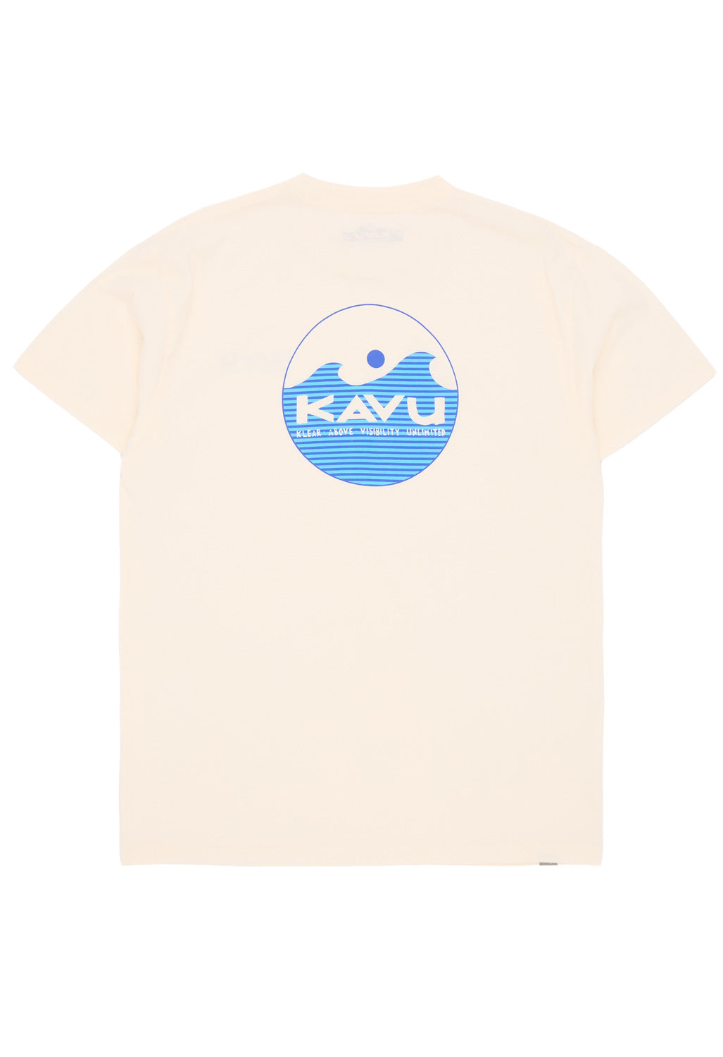KAVU Men's Waves T-Shirt - Off White