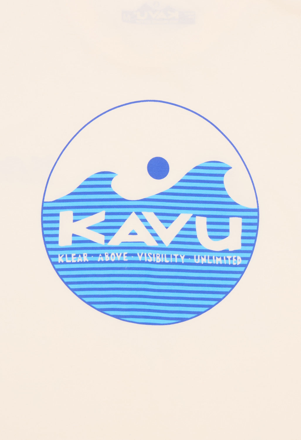 KAVU Men's Waves T-Shirt - Off White