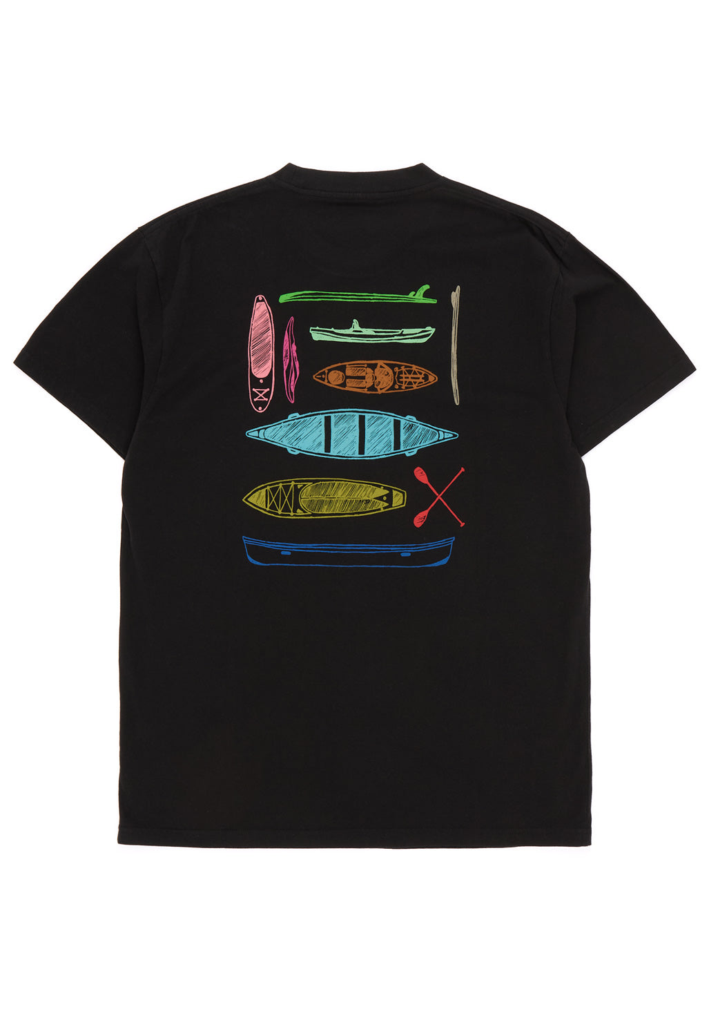 KAVU Men's Paddle Out T-Shirt - Black