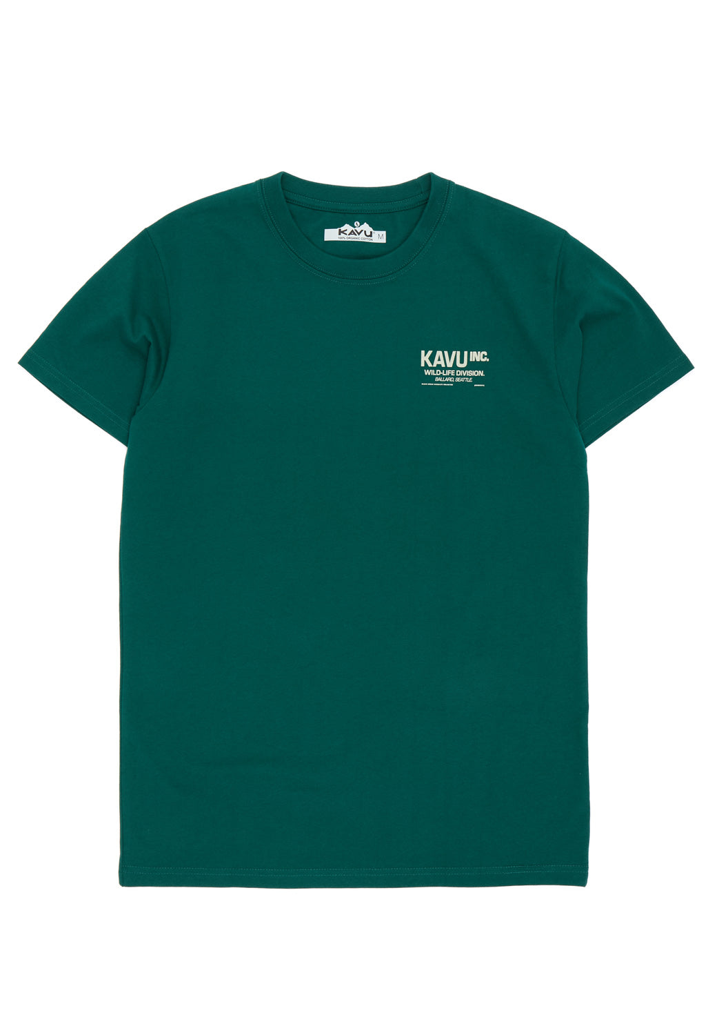 KAVU Men's Wild Life T-Shirt - Dark Spruce