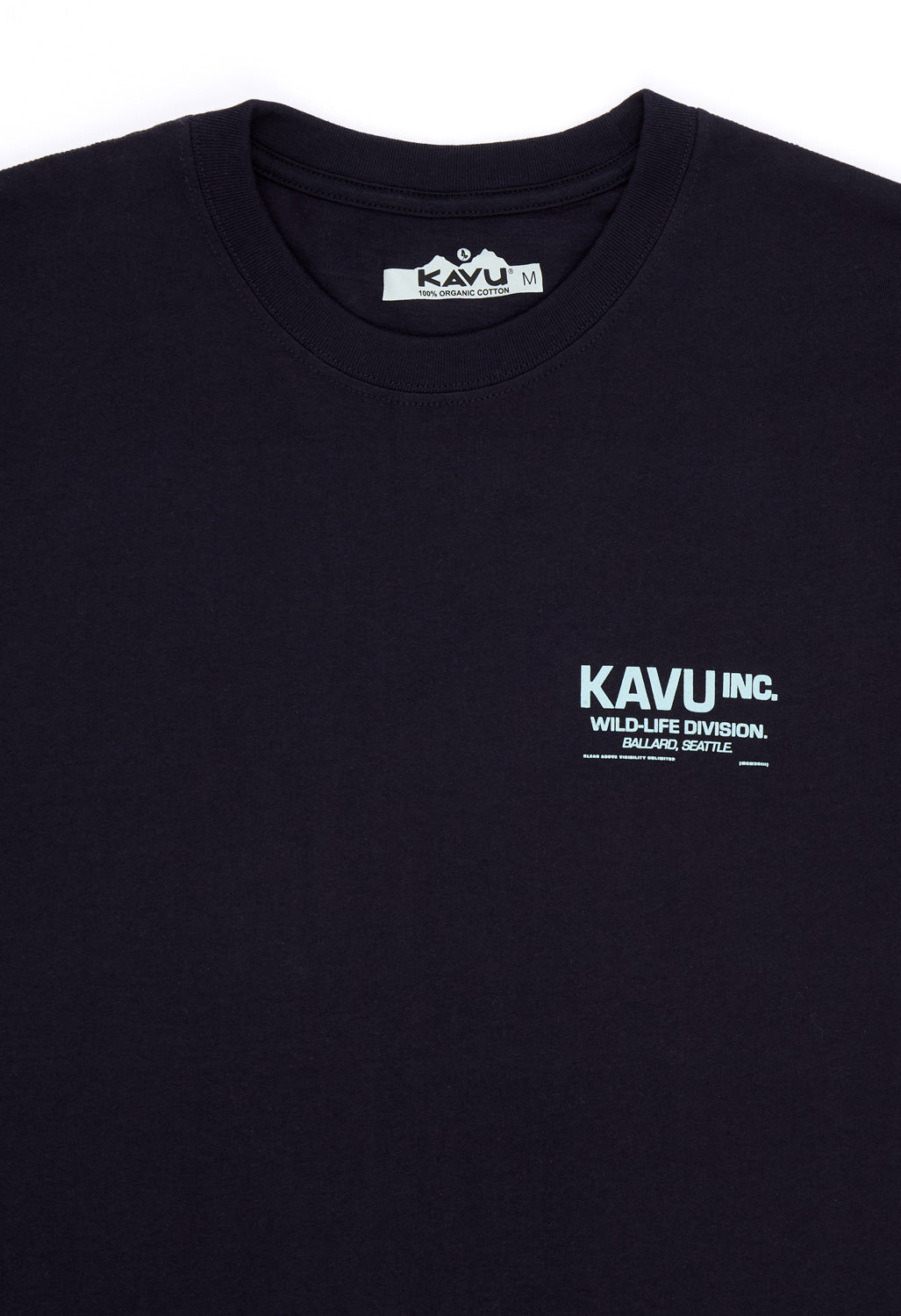 KAVU Men's Wild Life T-Shirt - Nautical Navy