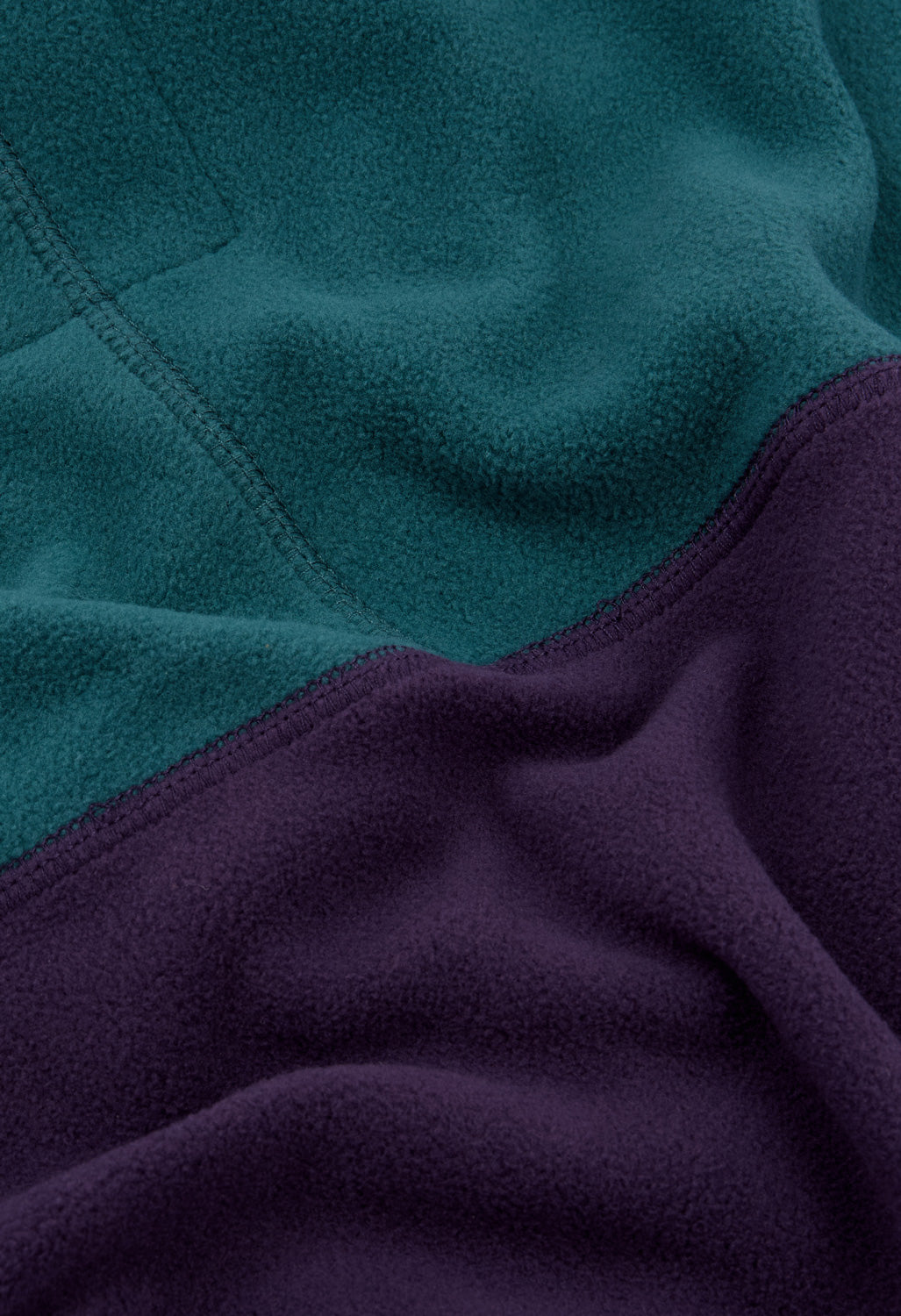 KAVU Men's West Vest Fleece - Purple Kale
