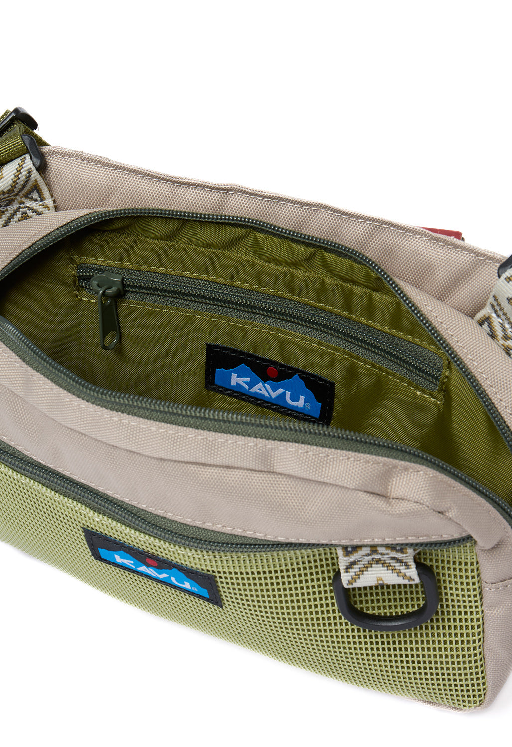 KAVU Delray Beach Cross Body Bag - Green