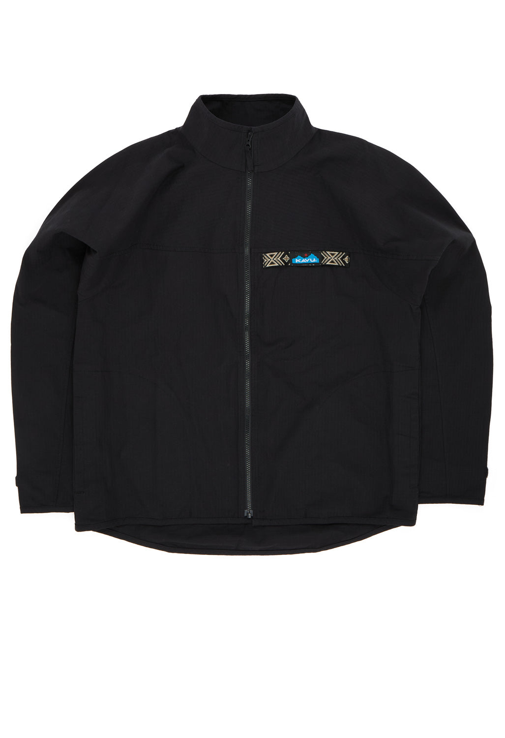 KAVU Men's FZ Ripstop Throwshirt Jacket - Black