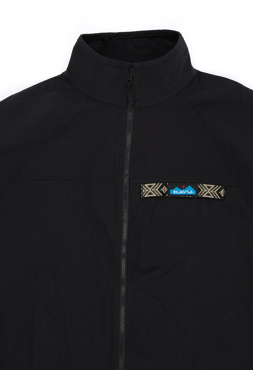 KAVU Men's FZ Ripstop Throwshirt Jacket - Black