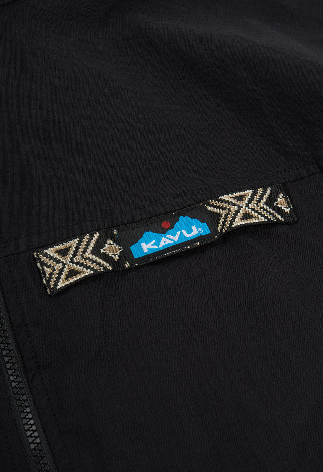 KAVU Men's FZ Ripstop Throwshirt Jacket - Black