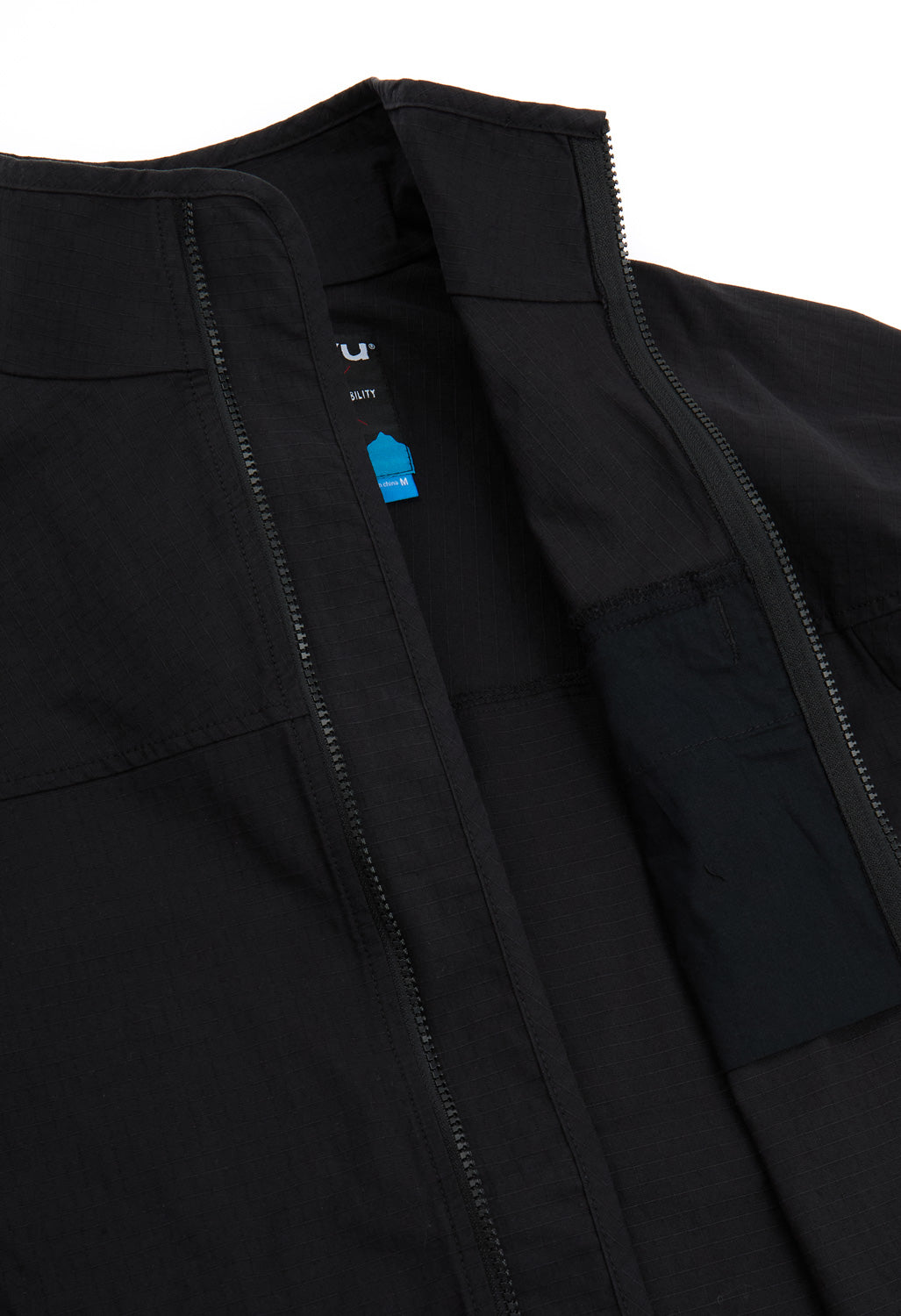 KAVU Men's FZ Ripstop Throwshirt Jacket - Black