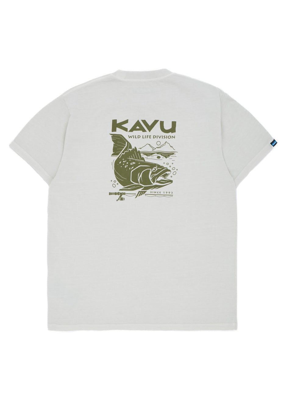 KAVU Men's Speckled Trout T-Shirt - Lunar Rock