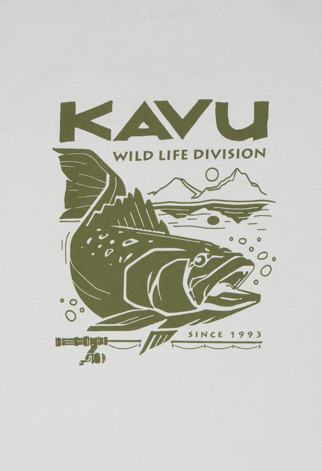 KAVU Men's Speckled Trout T-Shirt - Lunar Rock
