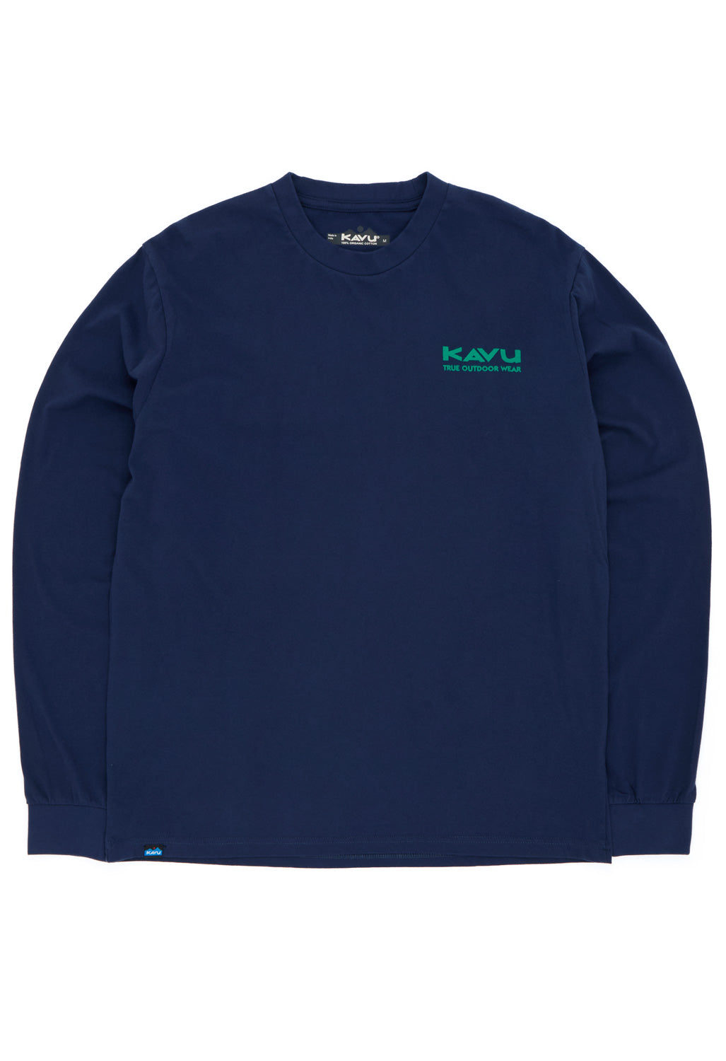 KAVU Men's True Fade Long Sleeve T-Shirt - Dark River