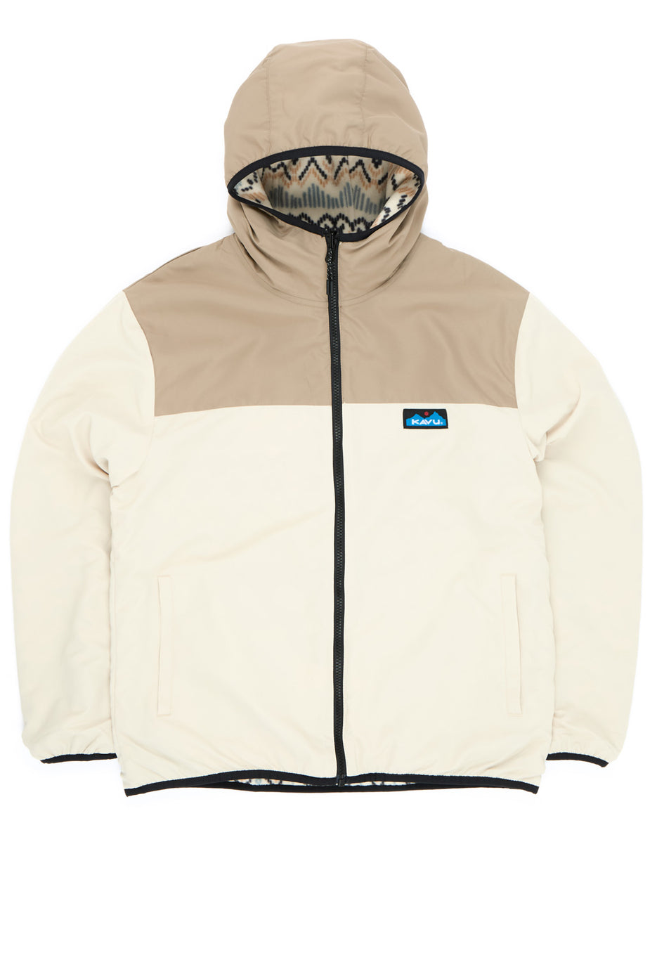 KAVU Women's Cedar Cove Hooded Fleece - Horizon Holiday
