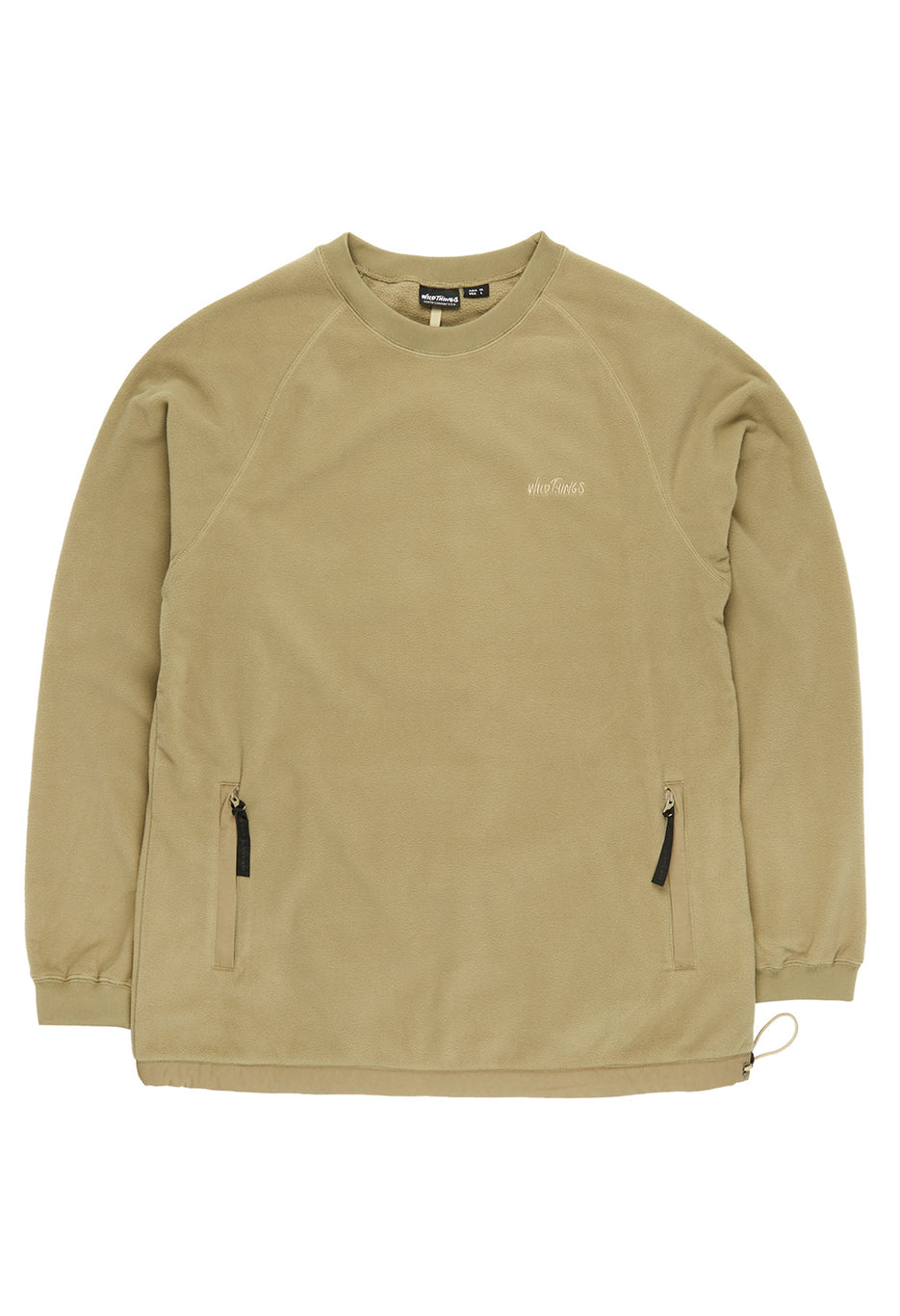 Wild Things Men's Polartec Wind Crew - Beige
