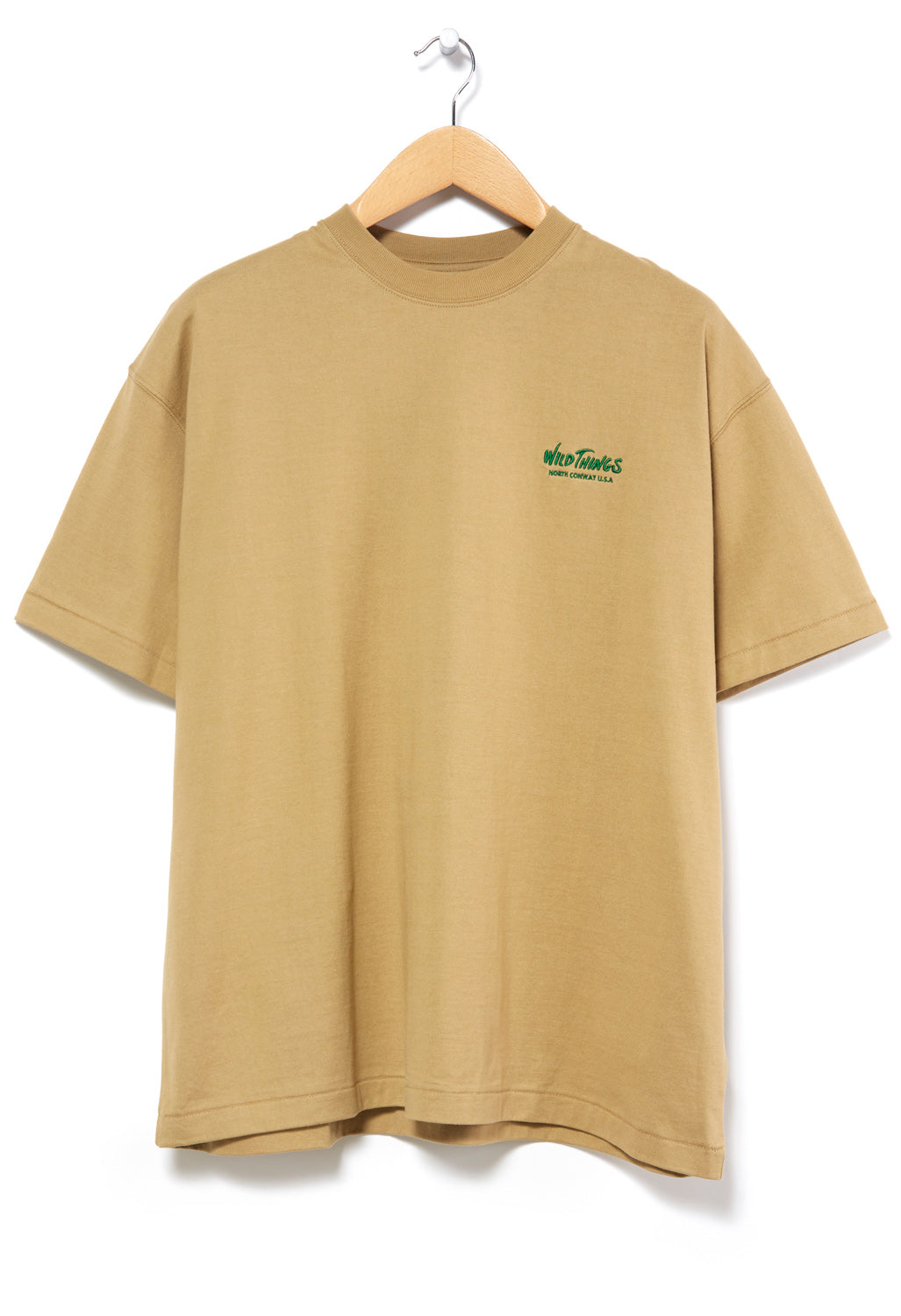 Wild Things Men's Wild Cat T-Shirt - Sand