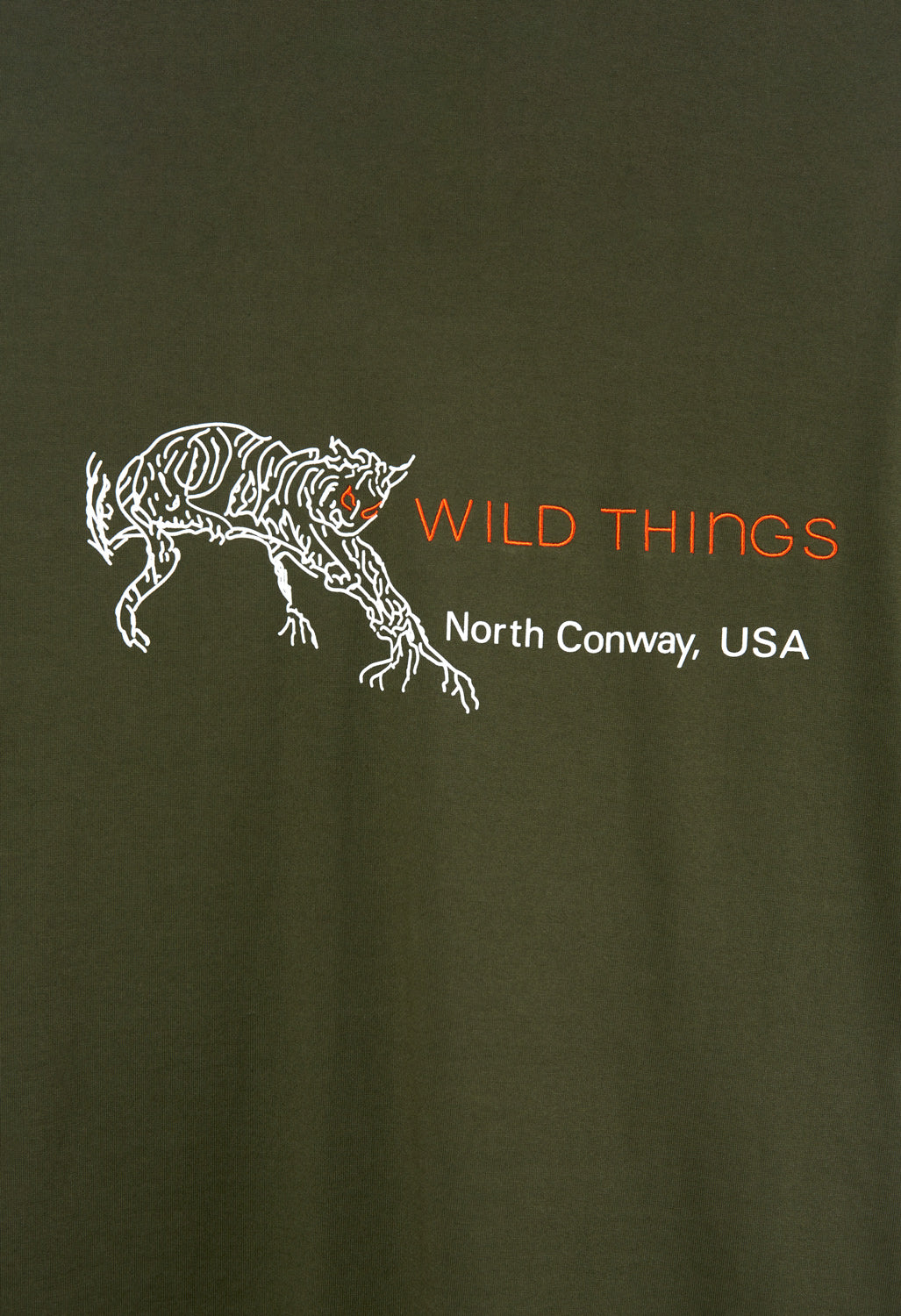 Wild Things Men's Wild Cat T-Shirt - O.D