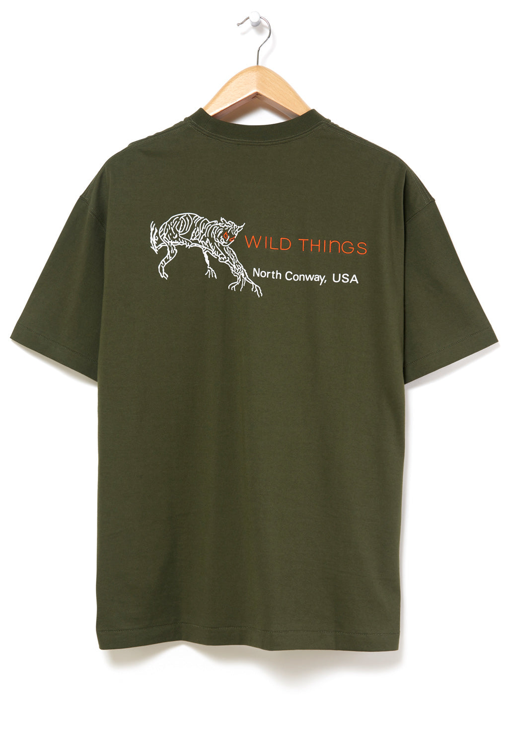 Wild Things Men's Wild Cat T-Shirt - O.D