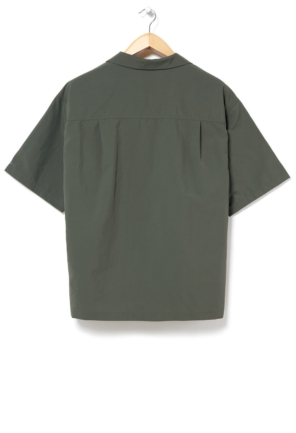 Wild Things Men's Half Sleeve Camp Shirt - Olive