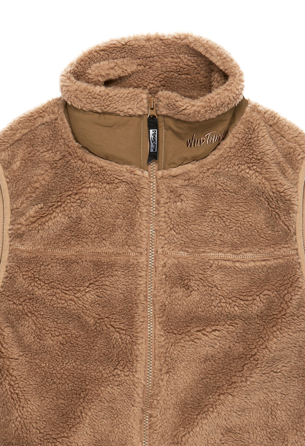 Wild Things Men's Boa Vest - Taupe