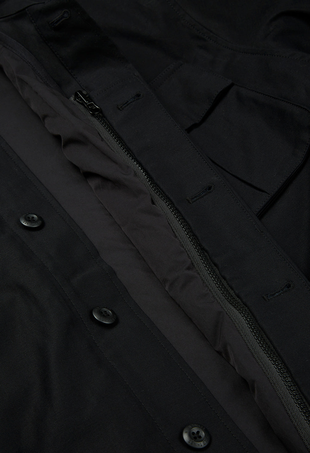 Wild Things Men's Bdu Quilting Attachable 3-in-1 Jacket - Black