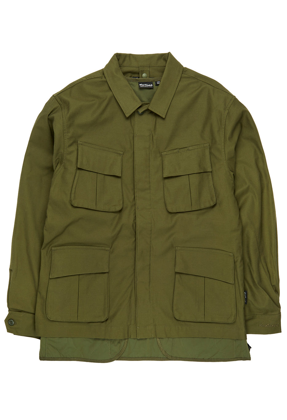 Wild Things Men's Bdu Quilting Attachable 3-in-1 Jacket - Olive Drab