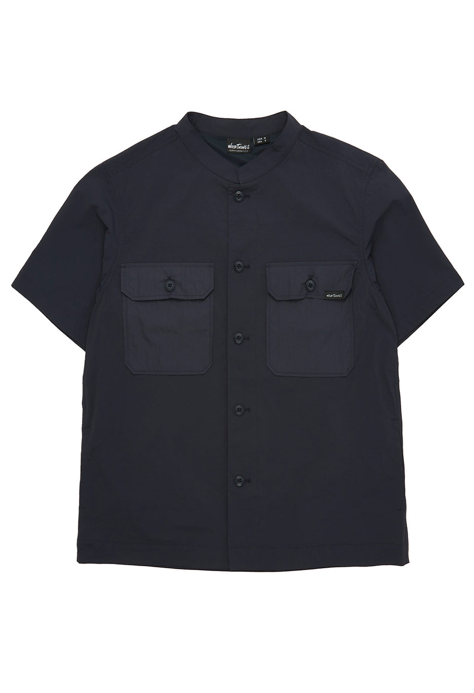 Wild Things Men's Backsatin Field Shirt - Dark Navy