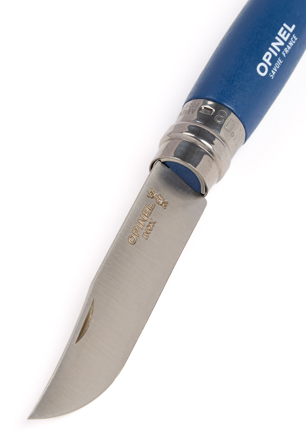 Opinel No. 08 Colorama Knife - Dark Blue