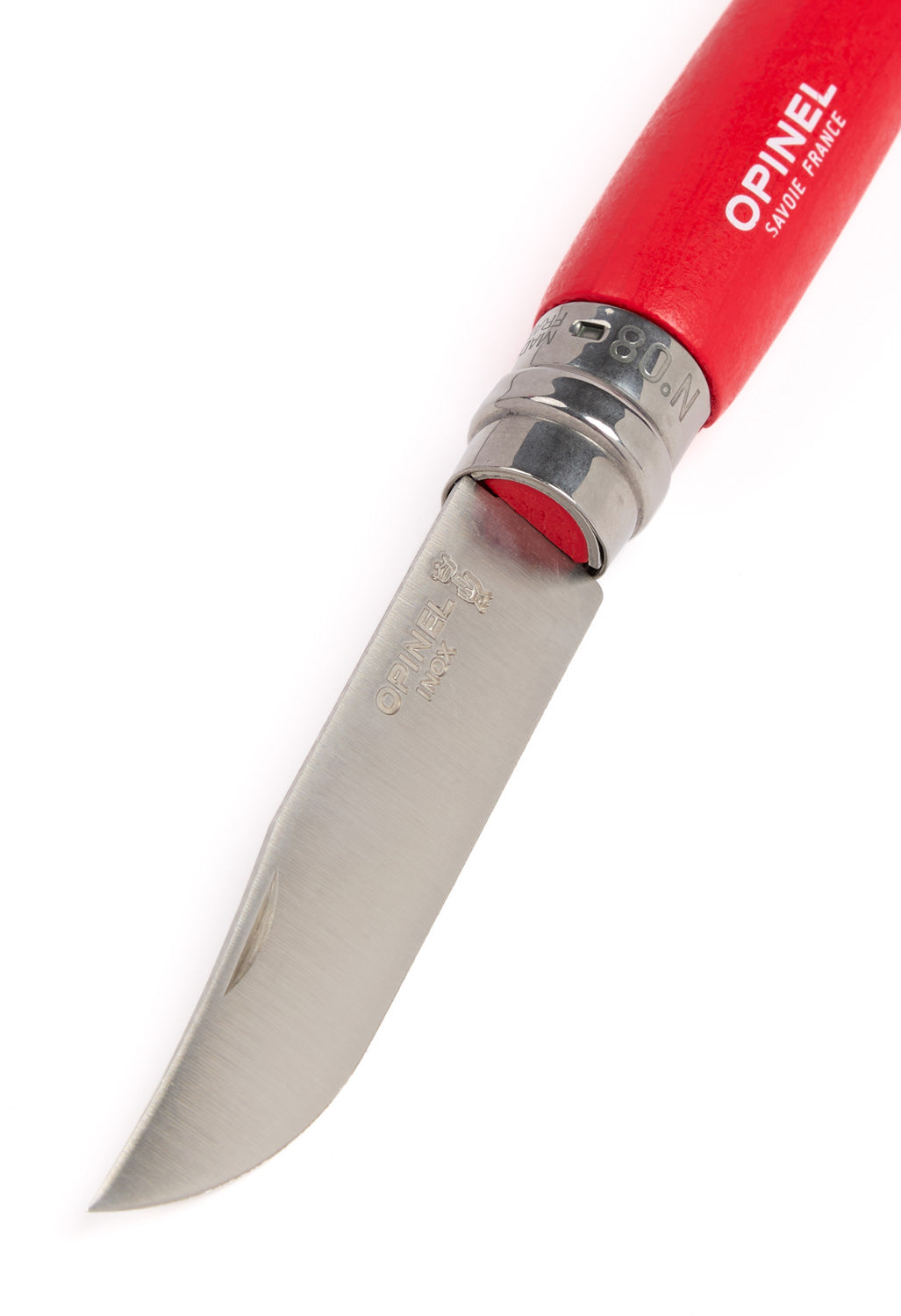 Opinel No. 08 Colorama Knife - Red