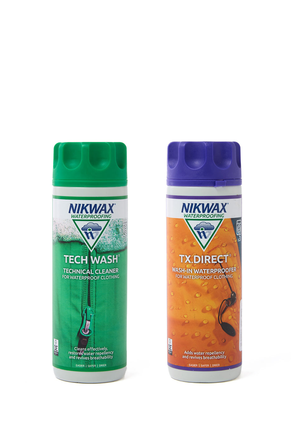 Nikwax Tech Wash / TX Direct Twin Pack 300ml