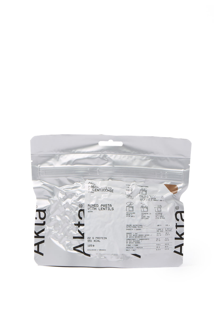 Akta Mixed Pasta with Lentils