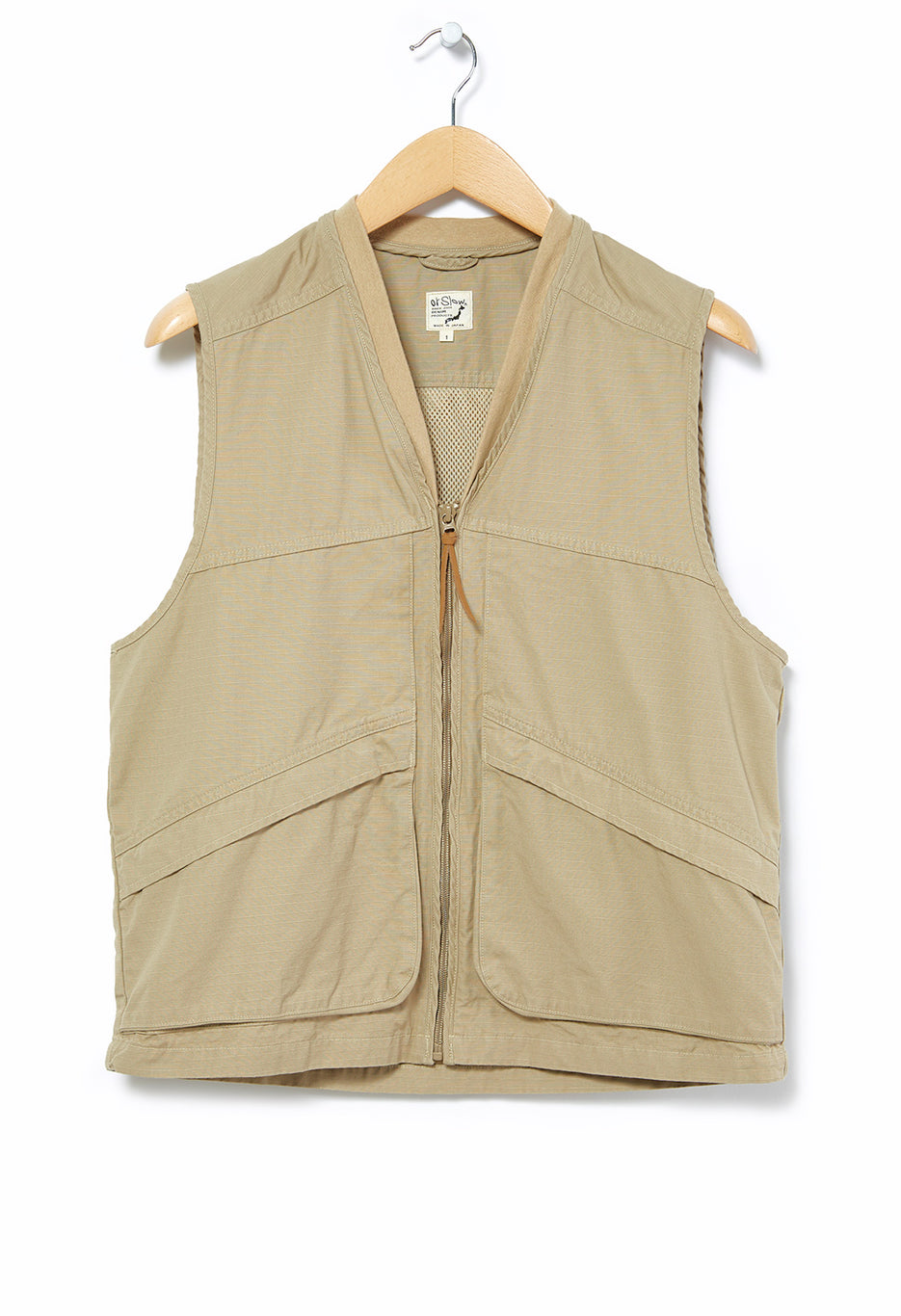 orSlow Men's Utility Vest 0