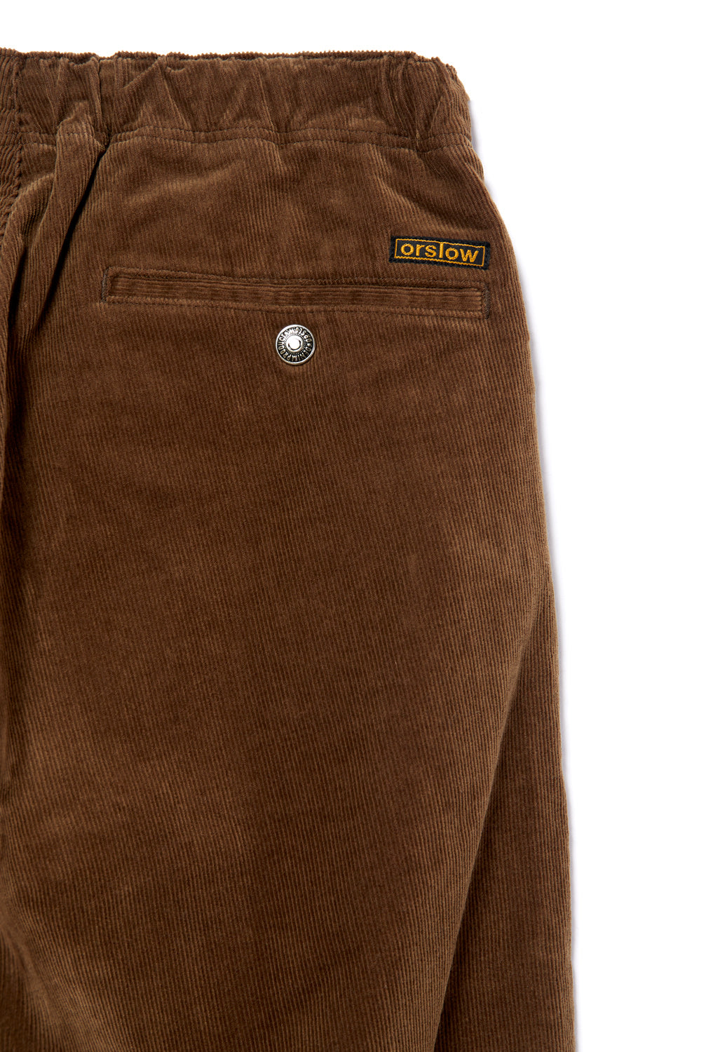orSlow New Yorker Stretch Corduroy Pants - Brown
