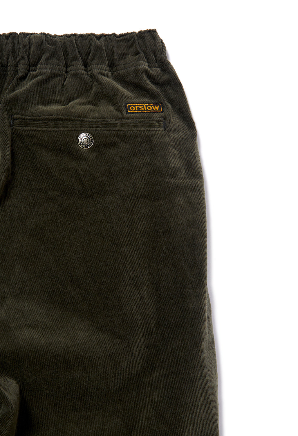 orSlow New Yorker Stretch Corduroy Pants - Army Green