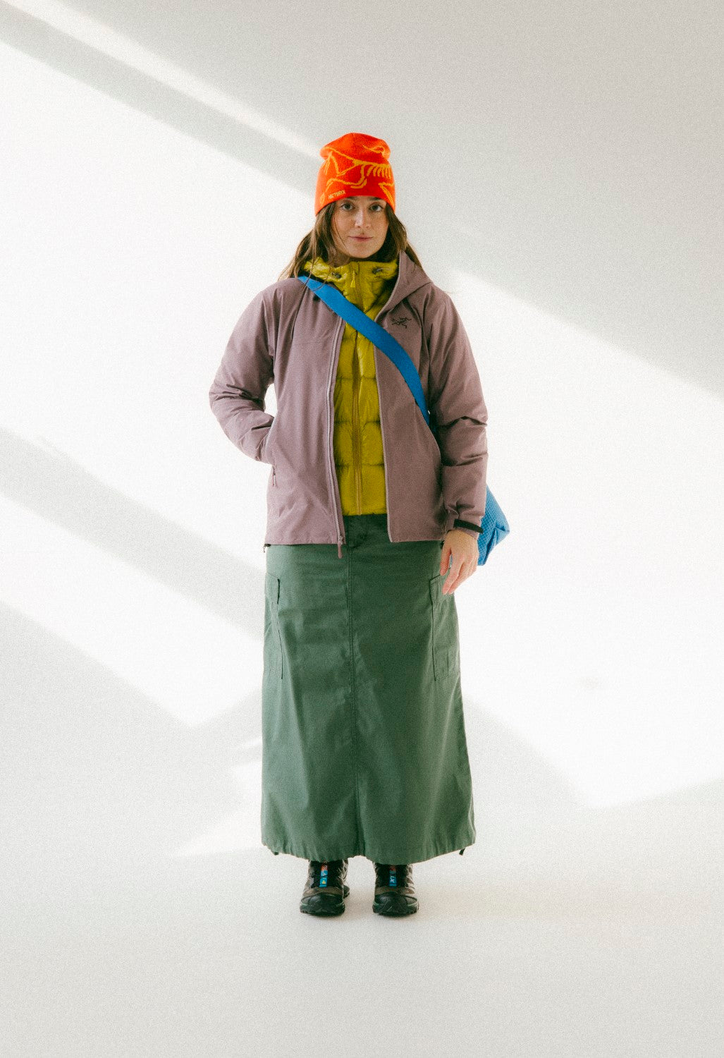 Carhartt WIP Women's Cargo Skirt Long - Duck Green