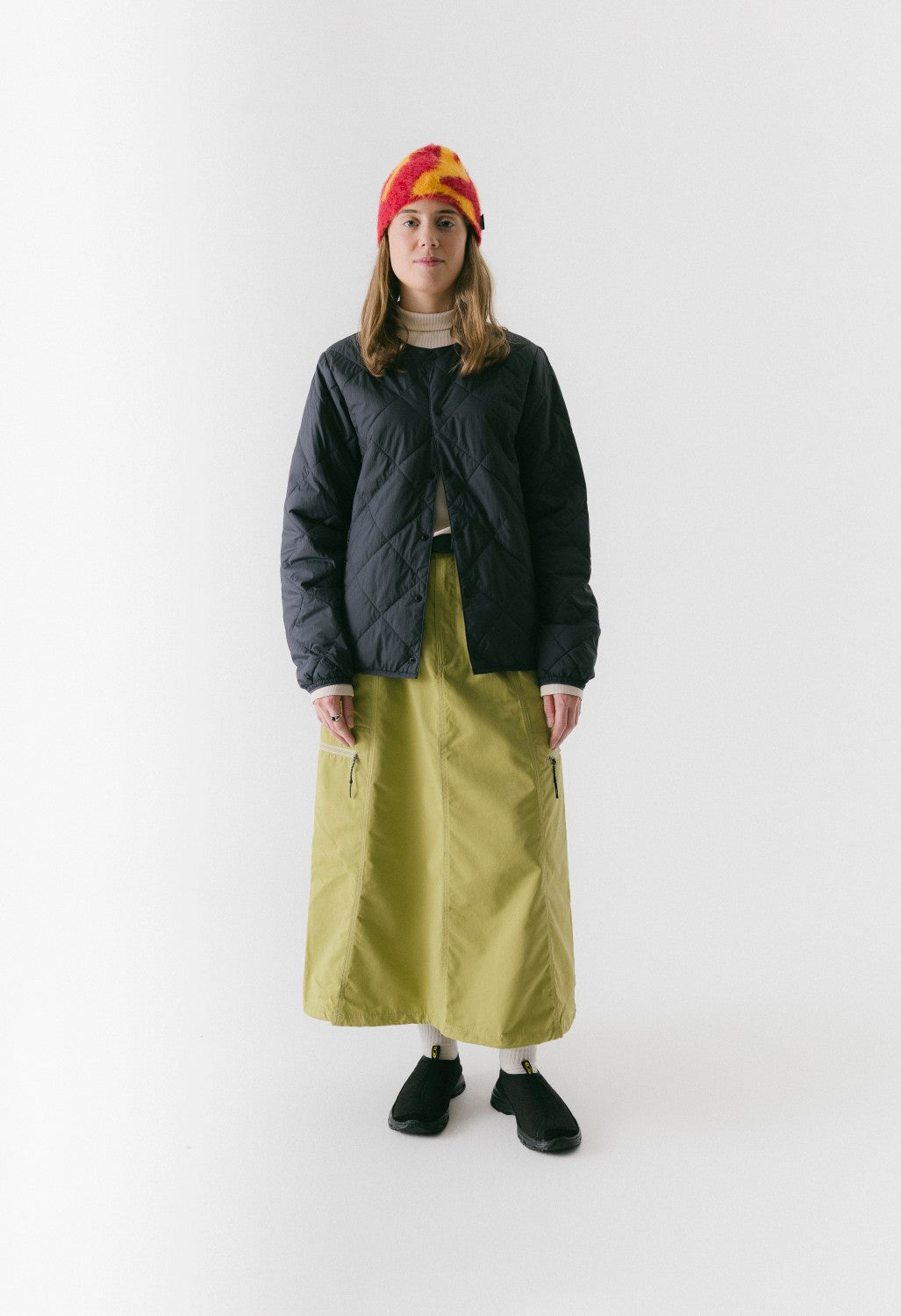 Gramicci Men's Thermal Insulation Quilted Jacket - Black