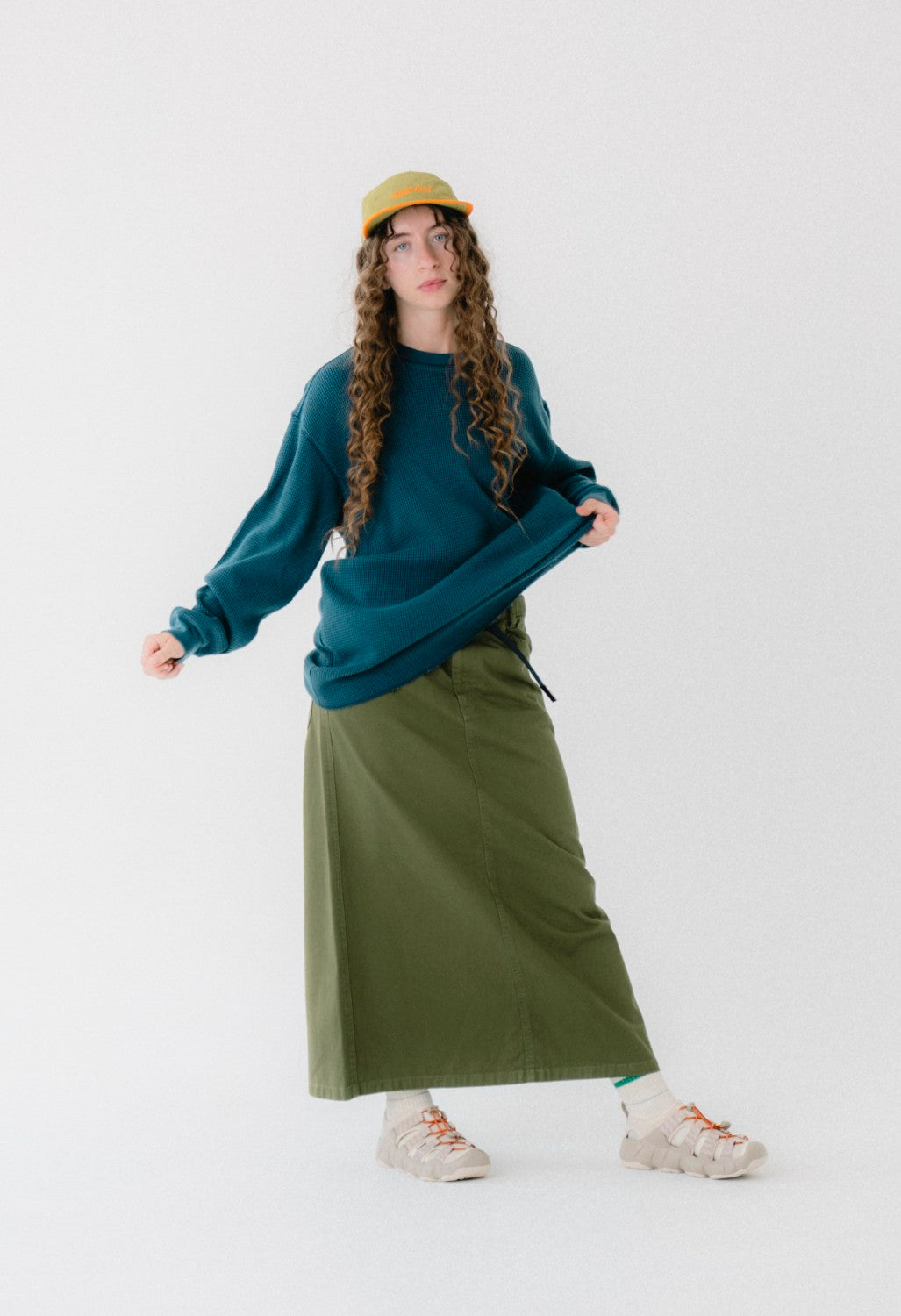 Gramicci Women's 5-Pocket Skirt - Olive