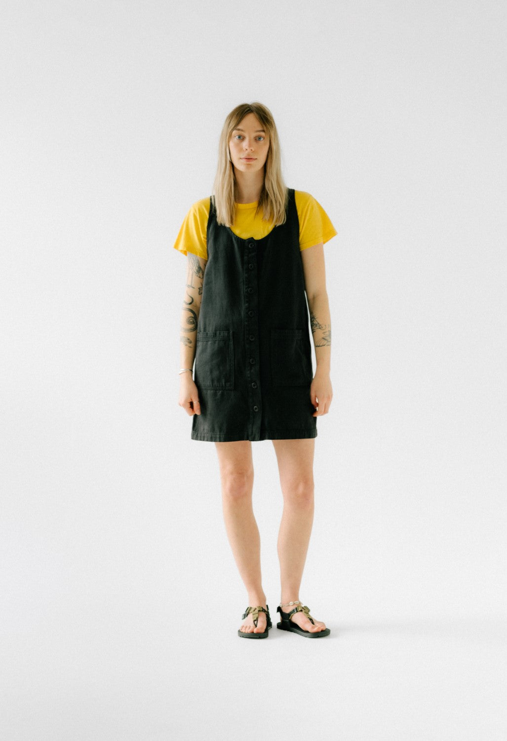 Jungmaven Women's Jumper Dress - Black