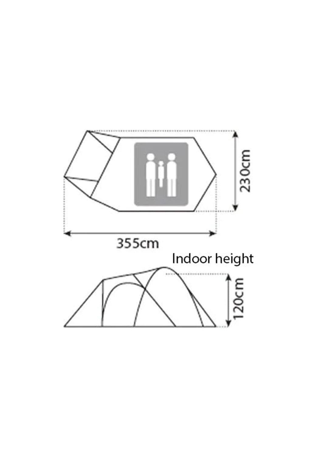 Snow Peak Amenity Dome S Tent - First Camp Rental